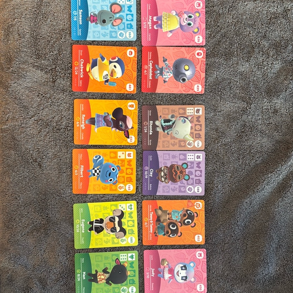 Amiibo cards